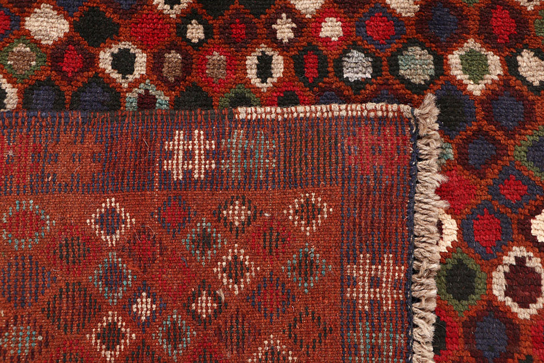 Saddle Brown Baluchi 3' 10 x 6' 1 - No. 63966