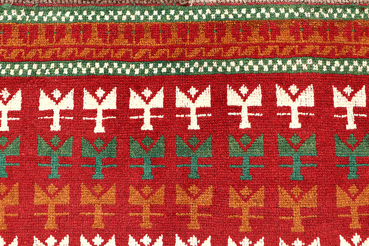 Firebrick Baluchi 4' 3 x 5' 11 - No. 63967 - ALRUG Rug Store