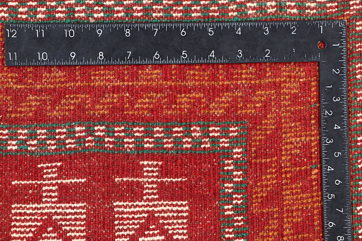 Firebrick Baluchi 4' 3 x 5' 11 - No. 63967 - ALRUG Rug Store