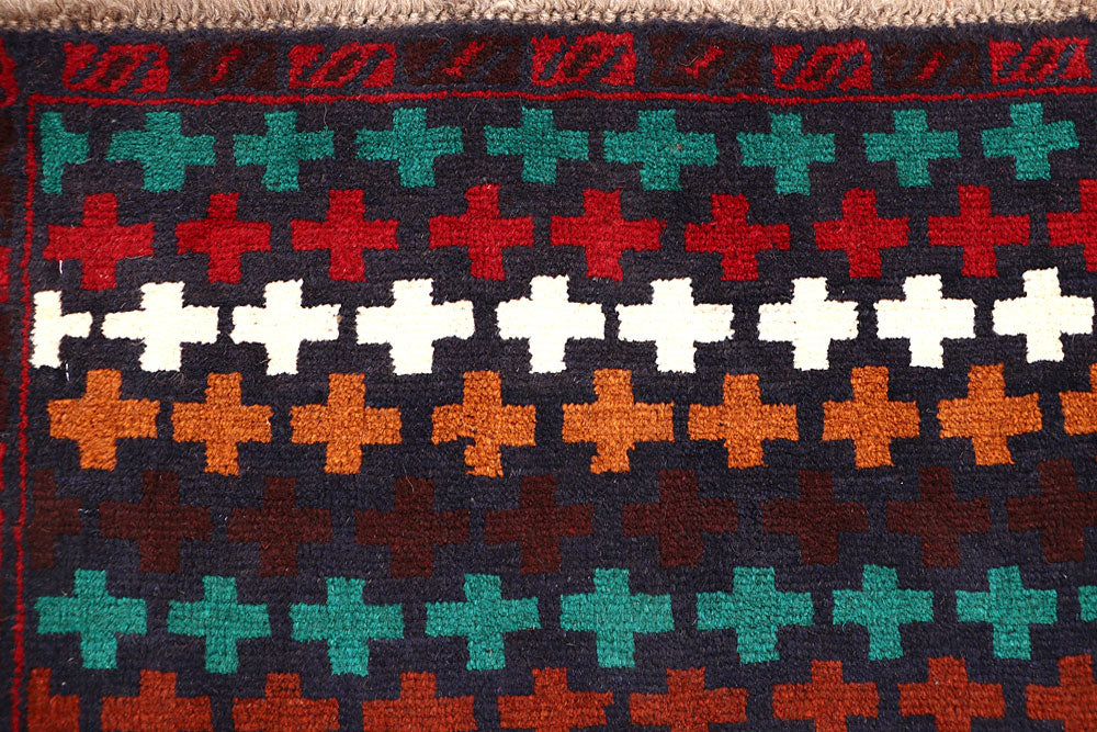 Dark Blue Baluchi 4' 4 x 6' 3 - No. 63968 - ALRUG Rug Store