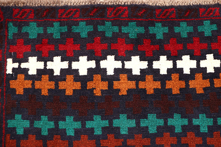 Dark Blue Baluchi 4' 4 x 6' 3 - No. 63968 - ALRUG Rug Store