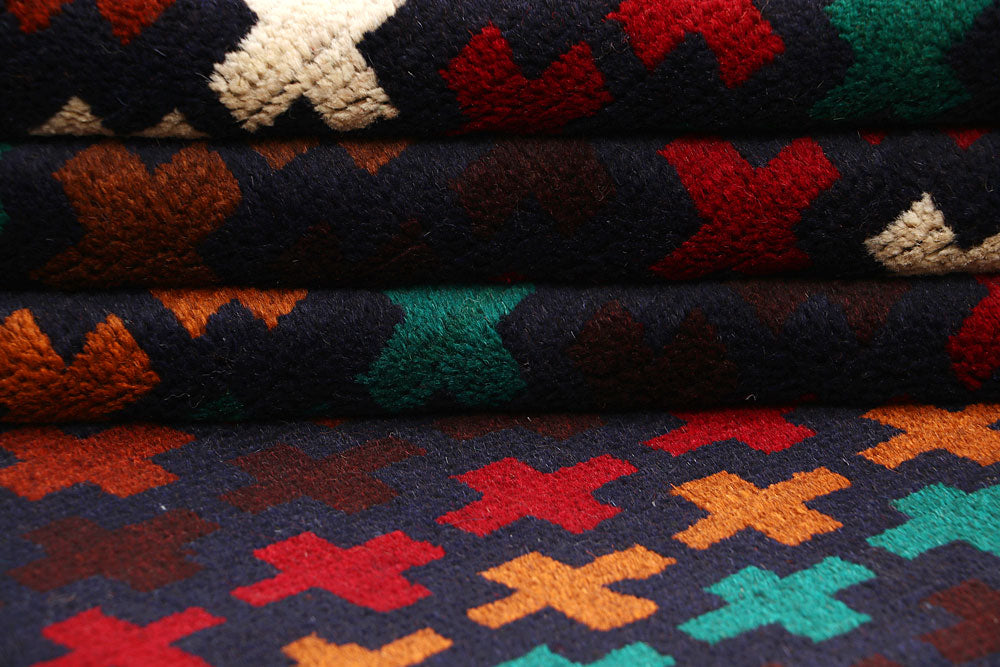 Dark Blue Baluchi 4' 4 x 6' 3 - No. 63968 - ALRUG Rug Store