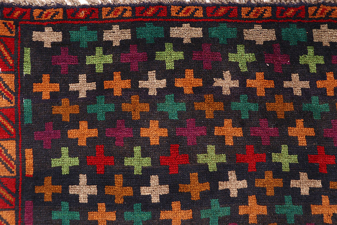 Black Baluchi 4' 4 x 6' 4 - No. 63969