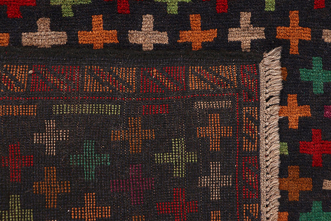 Black Baluchi 4' 4 x 6' 4 - No. 63969