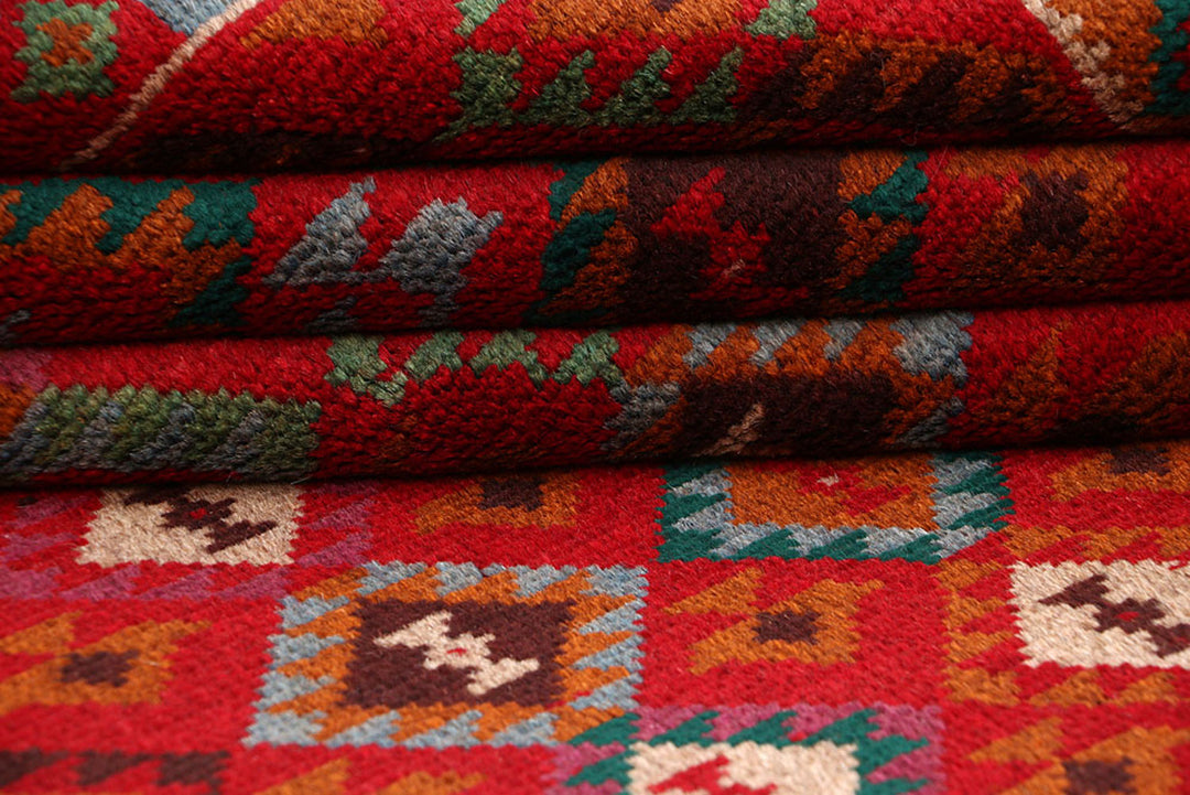 Orange Red Baluchi 3' 11 x 6' - No. 63970