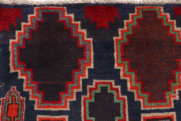 Dark Blue Baluchi 4' x 5' 11 - No. 63971 - ALRUG Rug Store