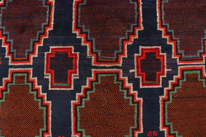 Dark Blue Baluchi 4' x 5' 11 - No. 63971 - ALRUG Rug Store