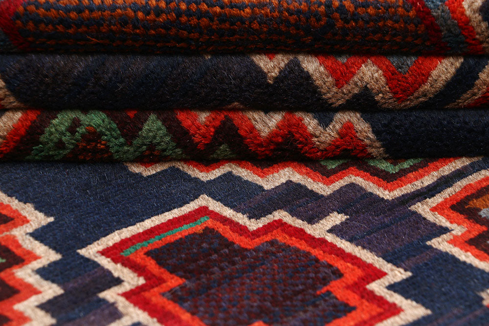 Dark Blue Baluchi 4' x 5' 11 - No. 63971 - ALRUG Rug Store