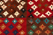 Multi Colored Baluchi 4' 1 x 6' 1 - No. 63972 - ALRUG Rug Store
