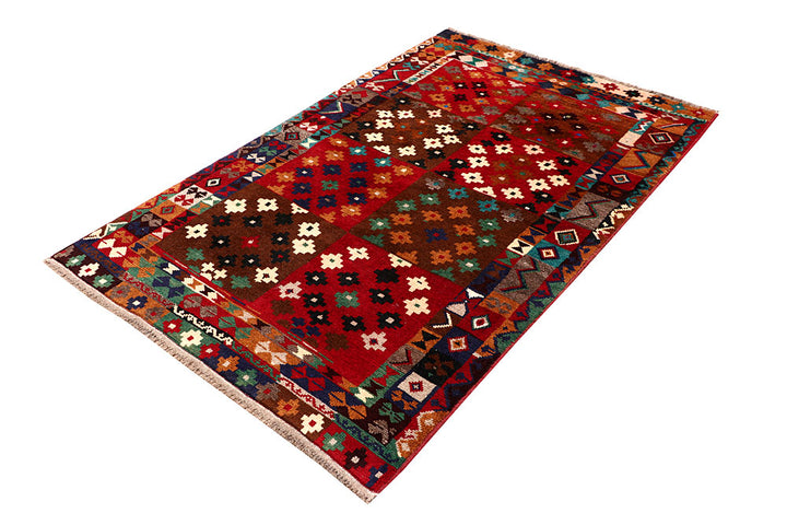 Multi Colored Baluchi 4' 1 x 6' 1 - No. 63972 - ALRUG Rug Store