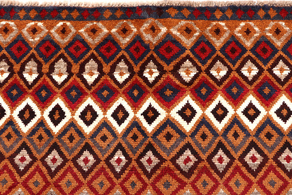 Chocolate Baluchi 4' x 6' 1 - No. 63975 - ALRUG Rug Store