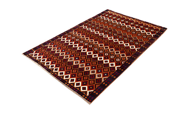 Chocolate Baluchi 4' x 6' 1 - No. 63975 - ALRUG Rug Store