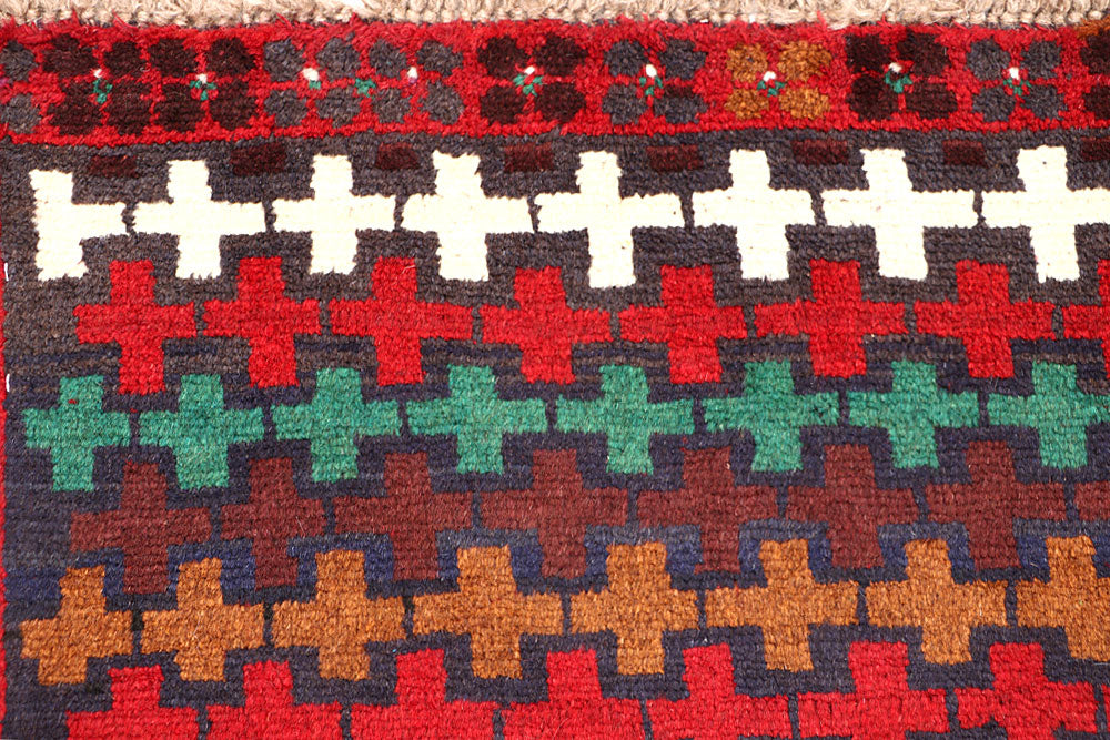 Multi Colored Baluchi 4' x 6' 1 - No. 63979 - ALRUG Rug Store