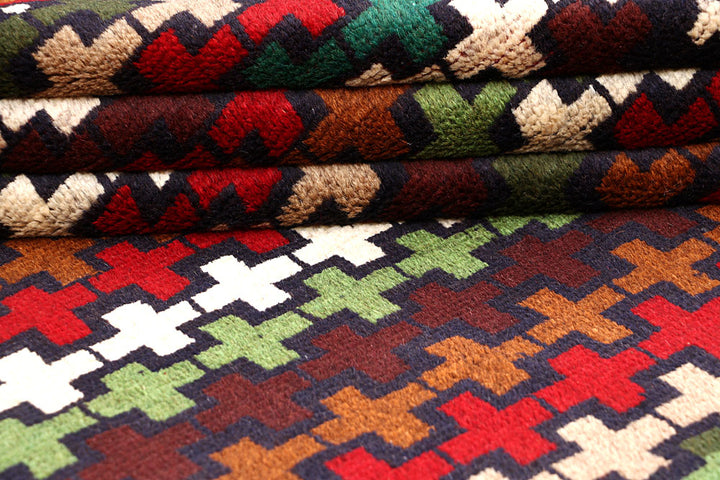 Multi Colored Baluchi 4' x 6' 1 - No. 63979 - ALRUG Rug Store