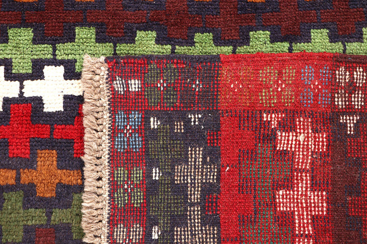 Multi Colored Baluchi 4' x 6' 1 - No. 63979 - ALRUG Rug Store