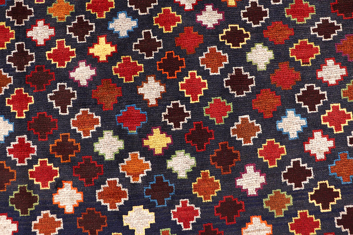 Dark Blue Baluchi 4' 3 x 6' 4 - No. 63980 - ALRUG Rug Store