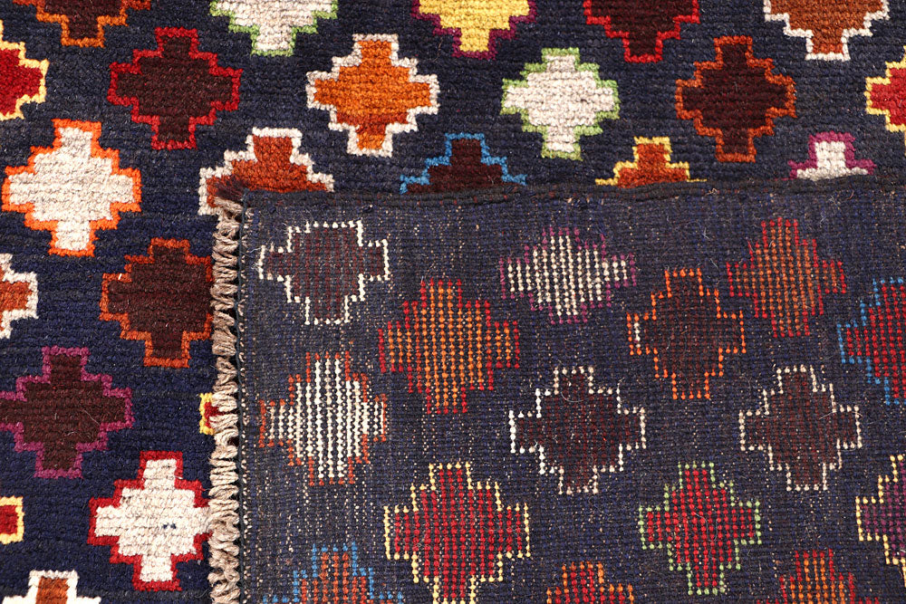 Dark Blue Baluchi 4' 3 x 6' 4 - No. 63980 - ALRUG Rug Store