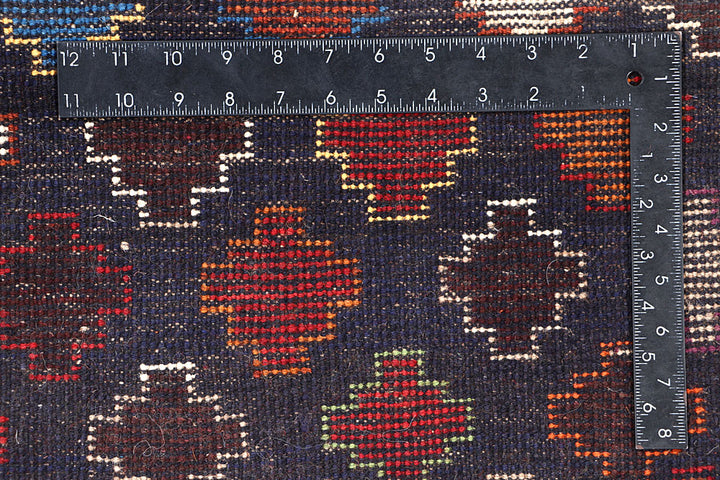 Dark Blue Baluchi 4' 3 x 6' 4 - No. 63980 - ALRUG Rug Store