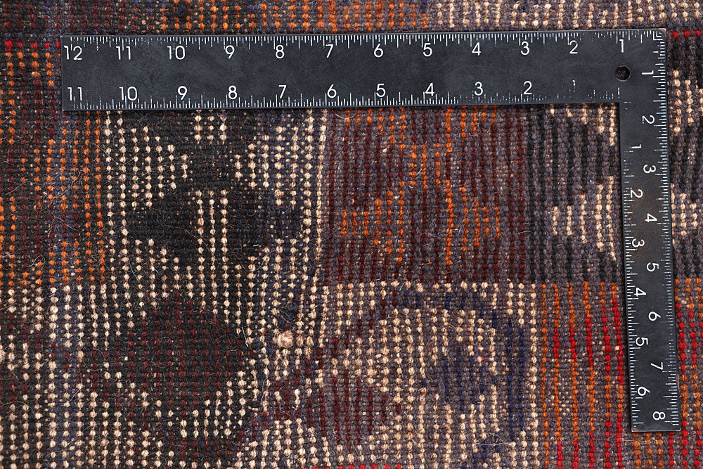Multi Colored Baluchi 4' 2 x 5' 9 - No. 63992 - ALRUG Rug Store