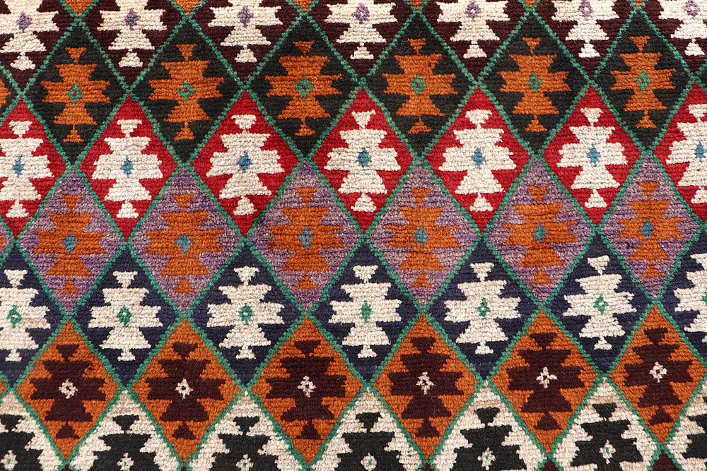 Multi Colored Baluchi 4' 2 x 5' 7 - No. 63994 - ALRUG Rug Store