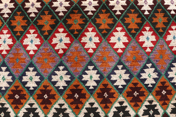 Multi Colored Baluchi 4' 2 x 5' 7 - No. 63994 - ALRUG Rug Store