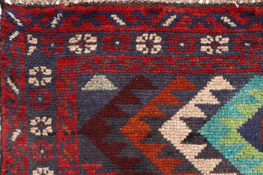 Multi Colored Baluchi 4' x 5' 7 - No. 63996