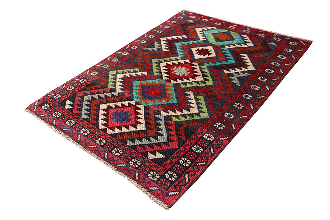 Multi Colored Baluchi 4' x 5' 7 - No. 63996