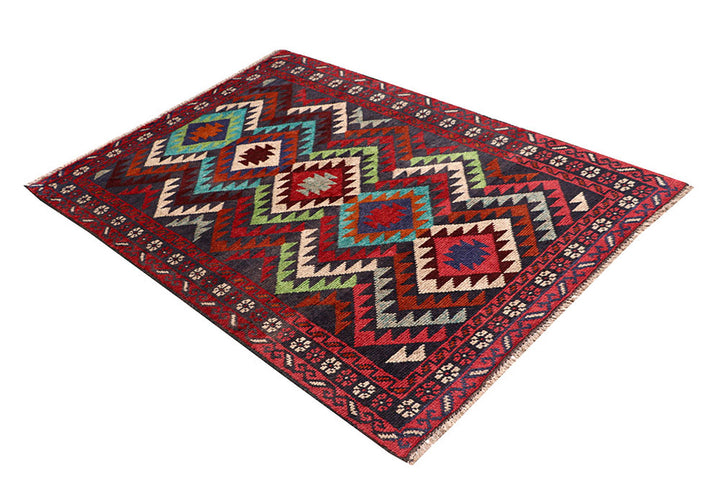 Multi Colored Baluchi 4' x 5' 7 - No. 63996