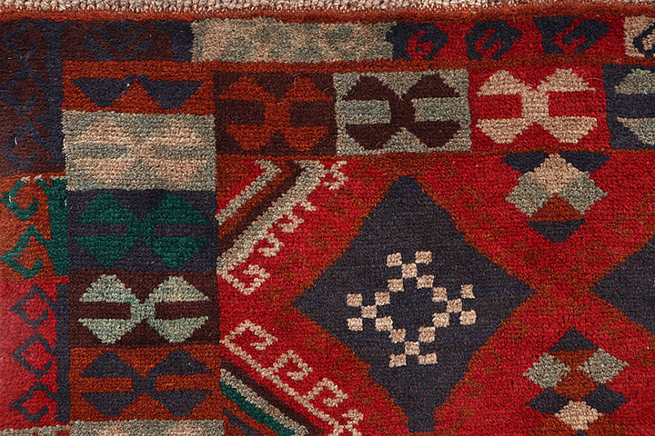 Firebrick Baluchi 3' 10 x 5' 9 - No. 63999