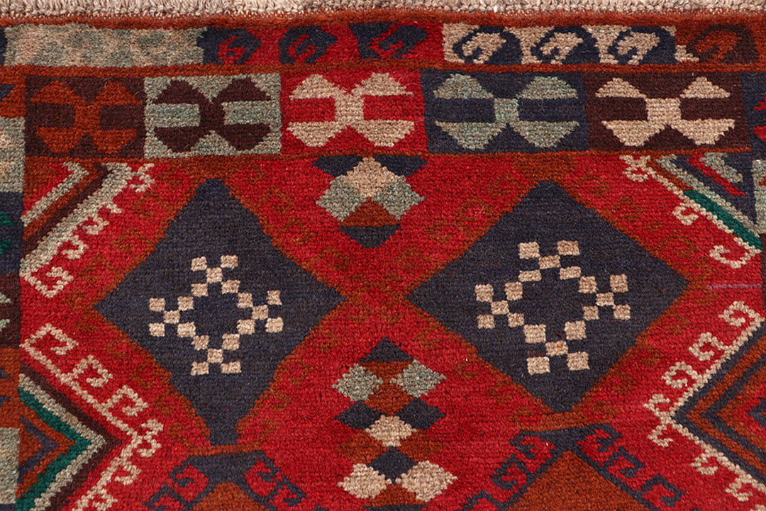 Firebrick Baluchi 3' 10 x 5' 9 - No. 63999