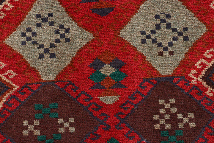 Firebrick Baluchi 3' 10 x 5' 9 - No. 63999