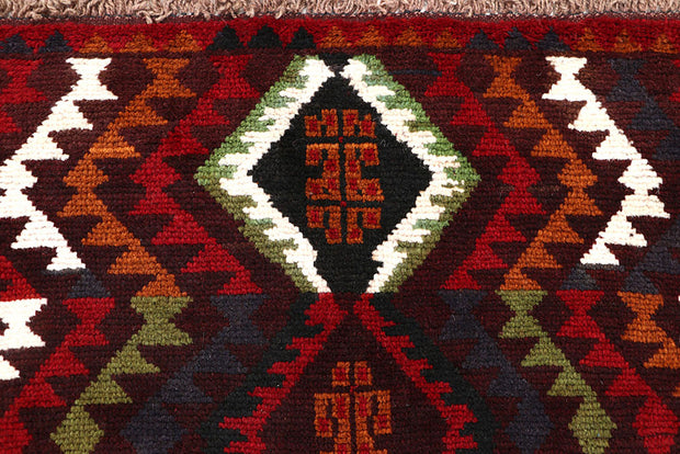 Multi Colored Baluchi 3' 5 x 6' 2 - No. 64003