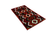 Multi Colored Baluchi 3' 5 x 6' 2 - No. 64003