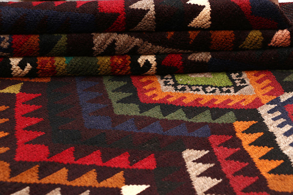 Multi Colored Baluchi 3' 9 x 6' 1 - No. 64005 - ALRUG Rug Store