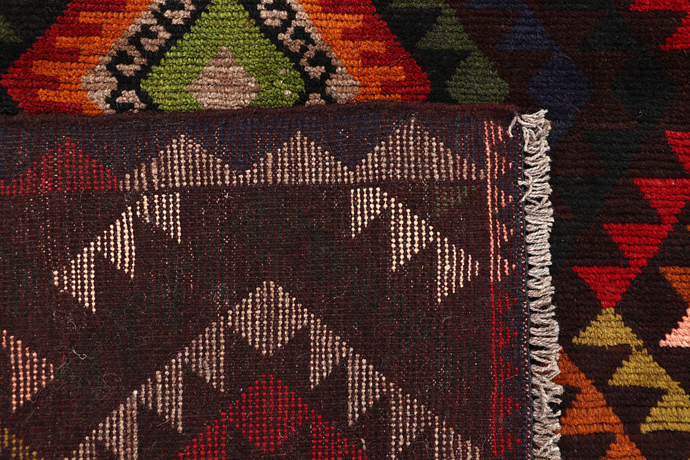 Multi Colored Baluchi 3' 9 x 6' 1 - No. 64005 - ALRUG Rug Store