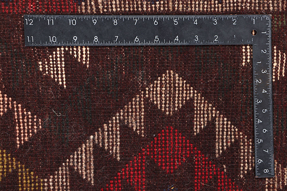 Multi Colored Baluchi 3' 9 x 6' 1 - No. 64005 - ALRUG Rug Store