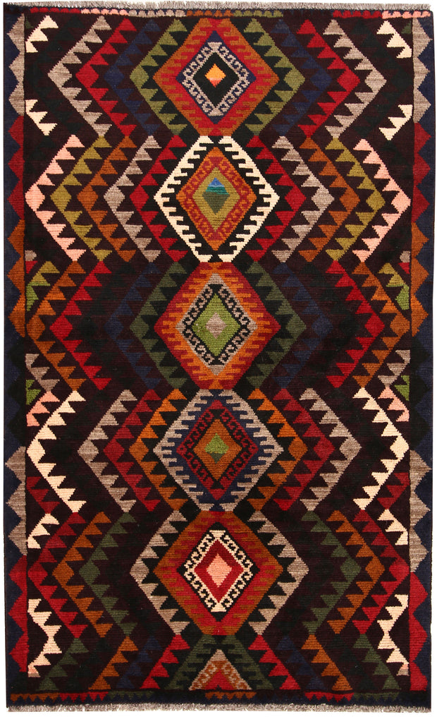 Multi Colored Baluchi 3' 9 x 6' 1 - No. 64005 - ALRUG Rug Store