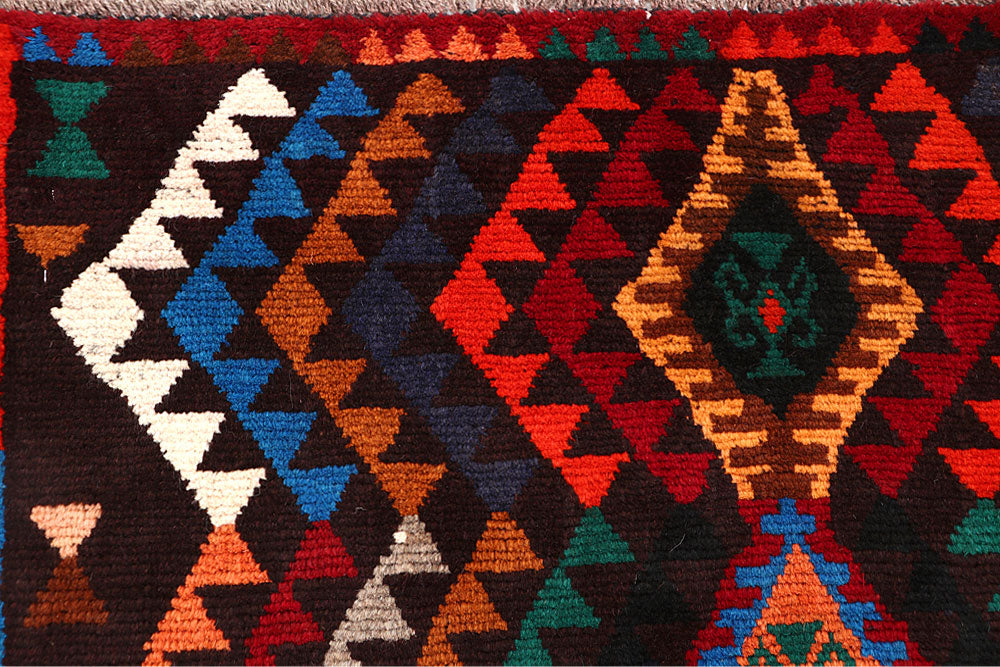Multi Colored Baluchi 3' 8 x 6' 3 - No. 64010 - ALRUG Rug Store
