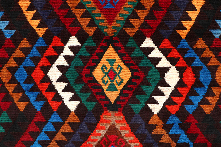 Multi Colored Baluchi 3' 8 x 6' 3 - No. 64010 - ALRUG Rug Store