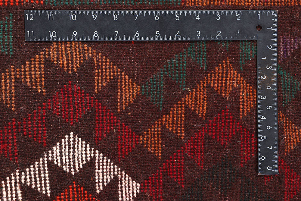 Multi Colored Baluchi 3' 8 x 6' 3 - No. 64010 - ALRUG Rug Store