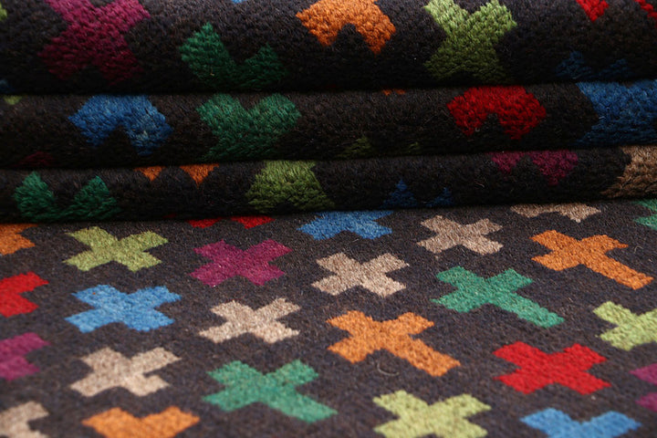 Black Baluchi 4' 3 x 6' 5 - No. 64014