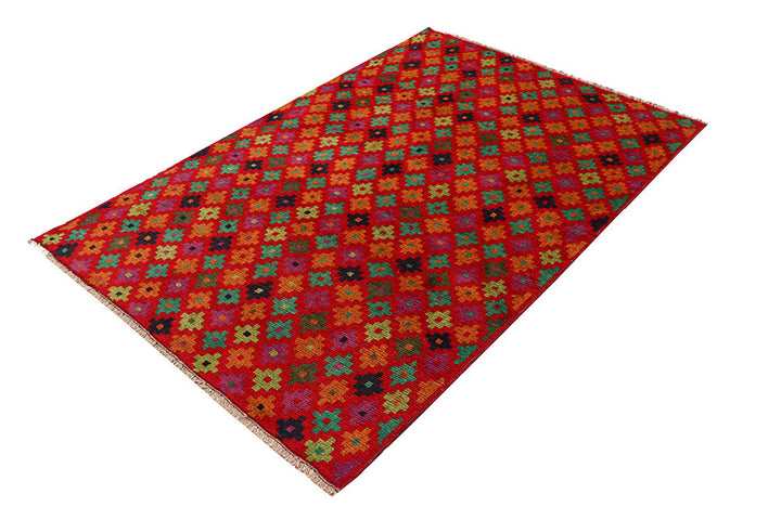 Firebrick Baluchi 4' x 5' 11 - No. 64020