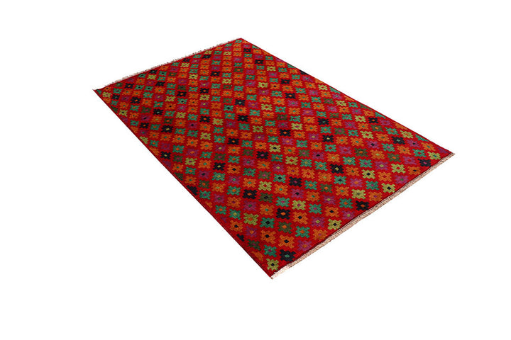 Firebrick Baluchi 4' x 5' 11 - No. 64020