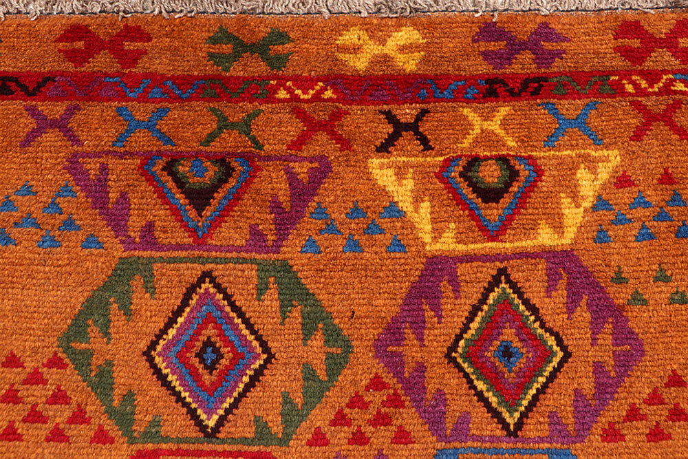 Chocolate Baluchi 4' 3 x 5' 10 - No. 64024 - ALRUG Rug Store