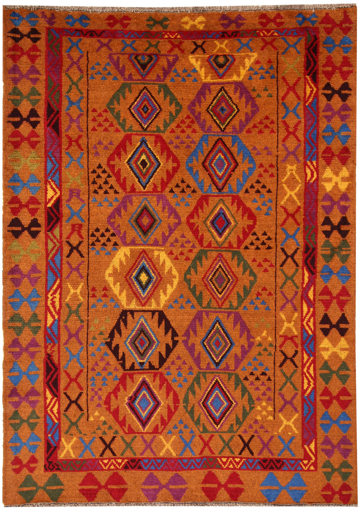 Chocolate Baluchi 4' 3 x 5' 10 - No. 64024 - ALRUG Rug Store