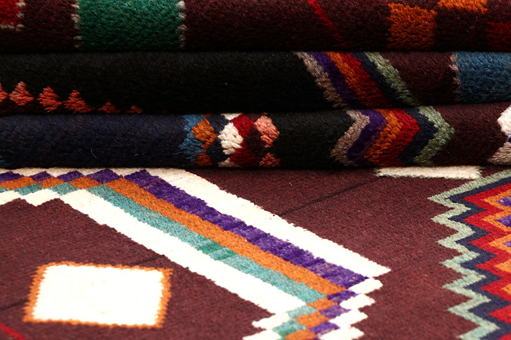 Brown Baluchi 3' 6 x 6' 5 - No. 64028 - ALRUG Rug Store