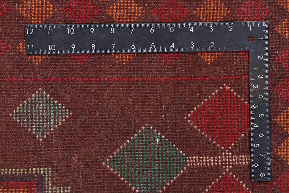 Brown Baluchi 3' 6 x 6' 5 - No. 64028 - ALRUG Rug Store