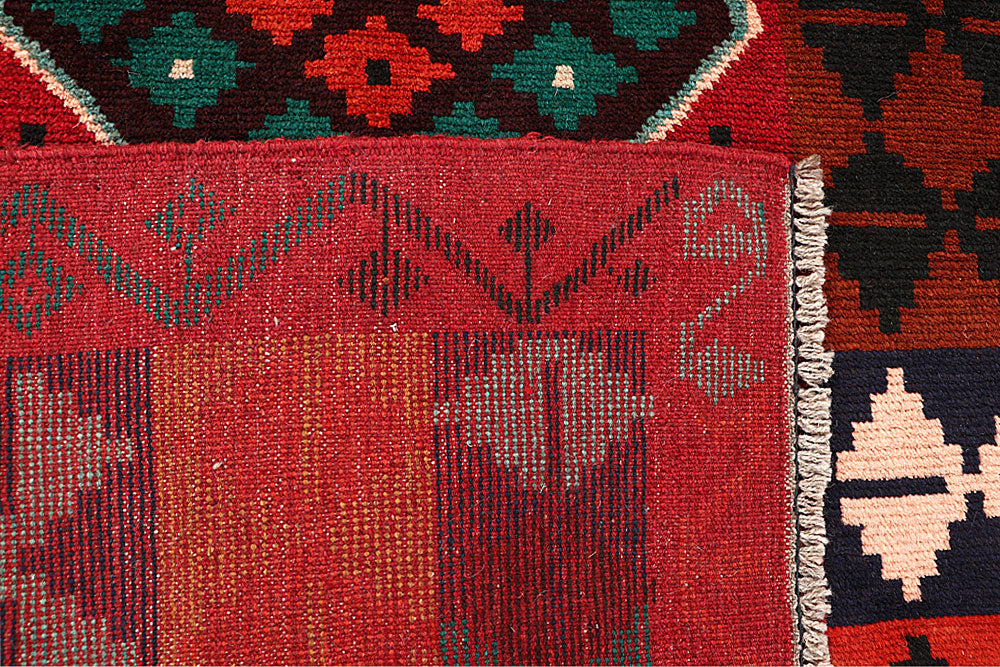 Firebrick Baluchi 3' 11 x 5' 8 - No. 64033 - ALRUG Rug Store