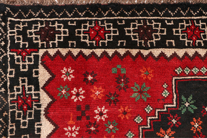 Firebrick Baluchi 4' x 5' 10 - No. 64034 - ALRUG Rug Store