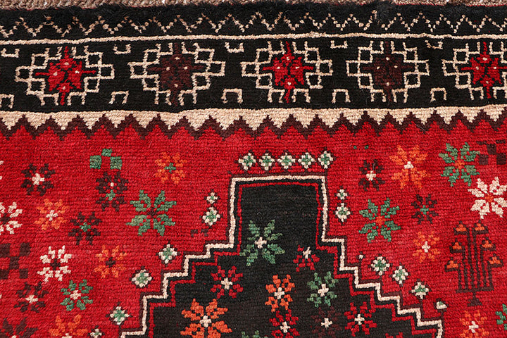 Firebrick Baluchi 4' x 5' 10 - No. 64034 - ALRUG Rug Store